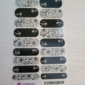 Full Sheet Jam Nail Wraps for Halloween